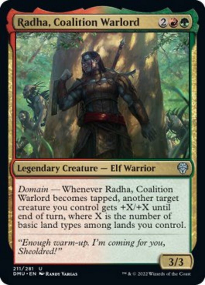 Radha, Coalition Warlord [Dominaria United] | Exor Games Summserside
