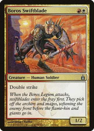 Boros Swiftblade [Ravnica: City of Guilds] | Exor Games Summserside