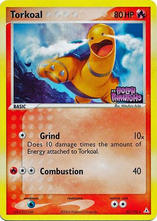 Torkoal (33/110) (Stamped) [EX: Holon Phantoms] | Exor Games Summserside