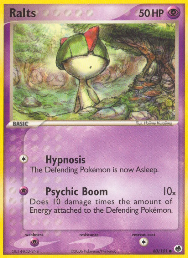 Ralts (60/101) [EX: Dragon Frontiers] | Exor Games Summserside