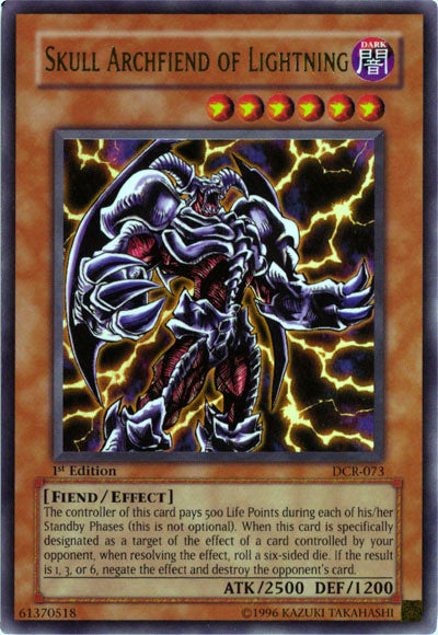 Skull Archfiend of Lightning [DCR-073] Ultra Rare | Exor Games Summserside