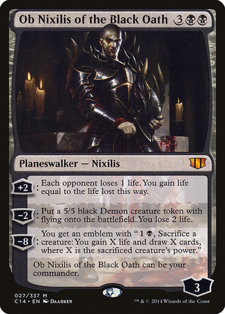 Ob Nixilis of the Black Oath [Commander 2014] | Exor Games Summserside