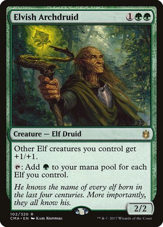 Elvish Archdruid [Commander Anthology] | Exor Games Summserside