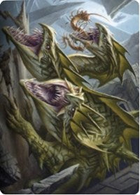 Grakmaw, Skyclave Ravager Art Card [Zendikar Rising Art Series] | Exor Games Summserside