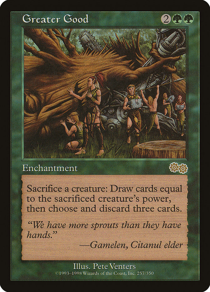 Greater Good [Urza's Saga] | Exor Games Summserside