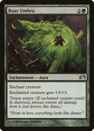 Boar Umbra [Planechase 2012] | Exor Games Summserside