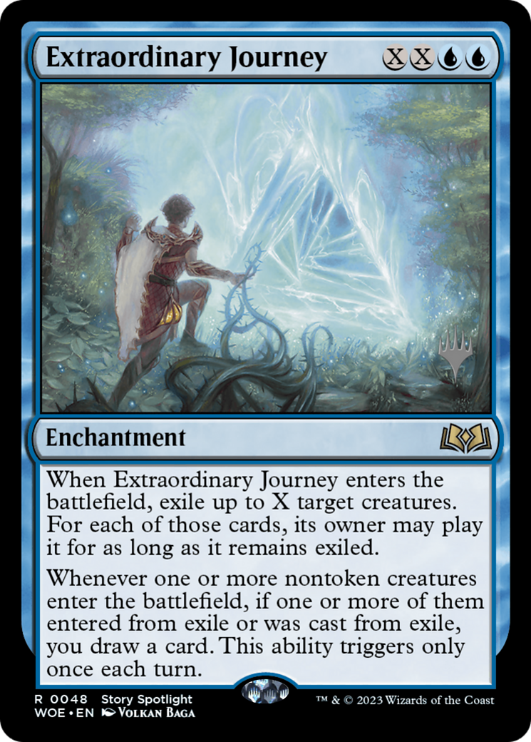 Extraordinary Journey (Promo Pack) [Wilds of Eldraine Promos] | Exor Games Summserside