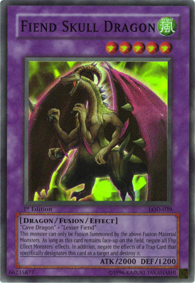 Fiend Skull Dragon [LOD-039] Super Rare | Exor Games Summserside