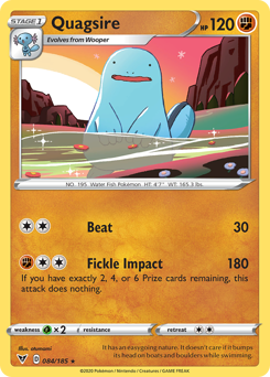 Quagsire (084/185) [Sword & Shield: Vivid Voltage] | Exor Games Summserside