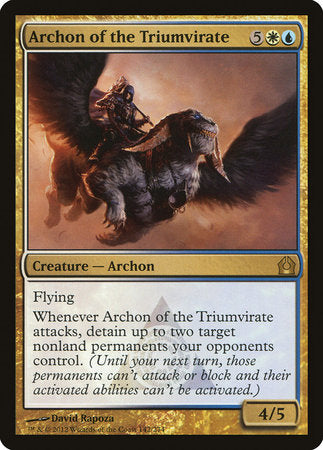 Archon of the Triumvirate [Return to Ravnica] | Exor Games Summserside