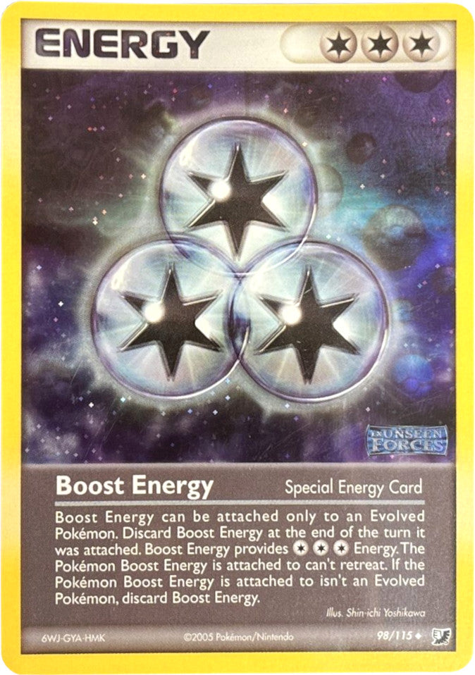 Boost Energy (98/115) (Stamped) [EX: Unseen Forces] | Exor Games Summserside