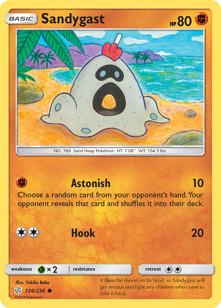 Sandygast (126/236) [Sun & Moon: Cosmic Eclipse] | Exor Games Summserside