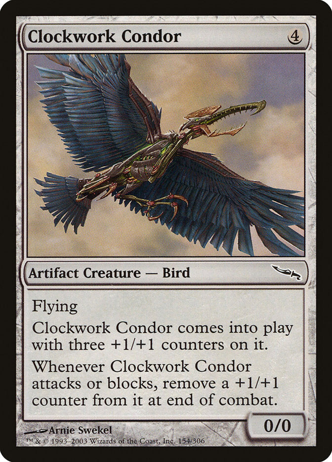 Clockwork Condor [Mirrodin] | Exor Games Summserside