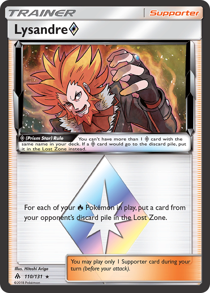 Lysandre (110/131) (Prism Star) [Sun & Moon: Forbidden Light] | Exor Games Summserside