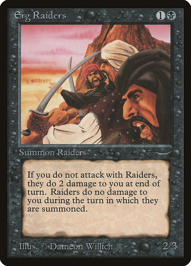 Erg Raiders (Light Mana Cost) [Arabian Nights] | Exor Games Summserside