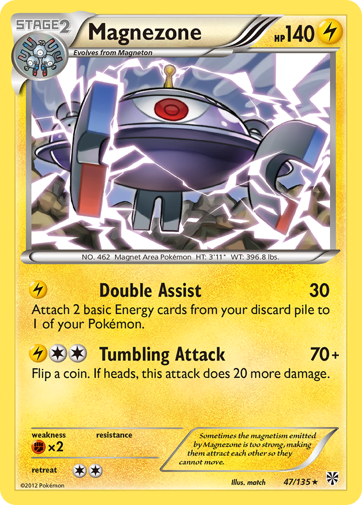 Magnezone (47/135) [Black & White: Plasma Storm] | Exor Games Summserside