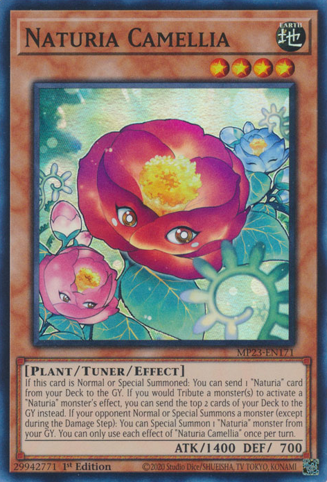 Naturia Camellia [MP23-EN171] Super Rare | Exor Games Summserside