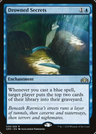 Drowned Secrets [Guilds of Ravnica] | Exor Games Summserside