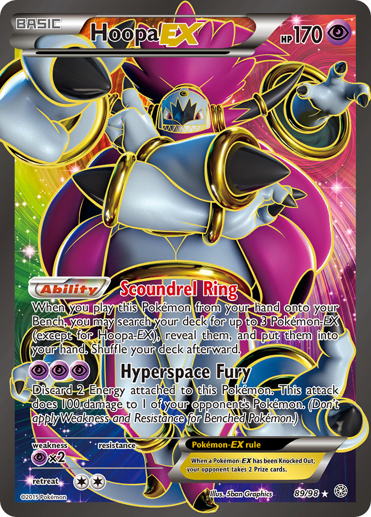 Hoopa EX (89/98) [XY: Ancient Origins] | Exor Games Summserside