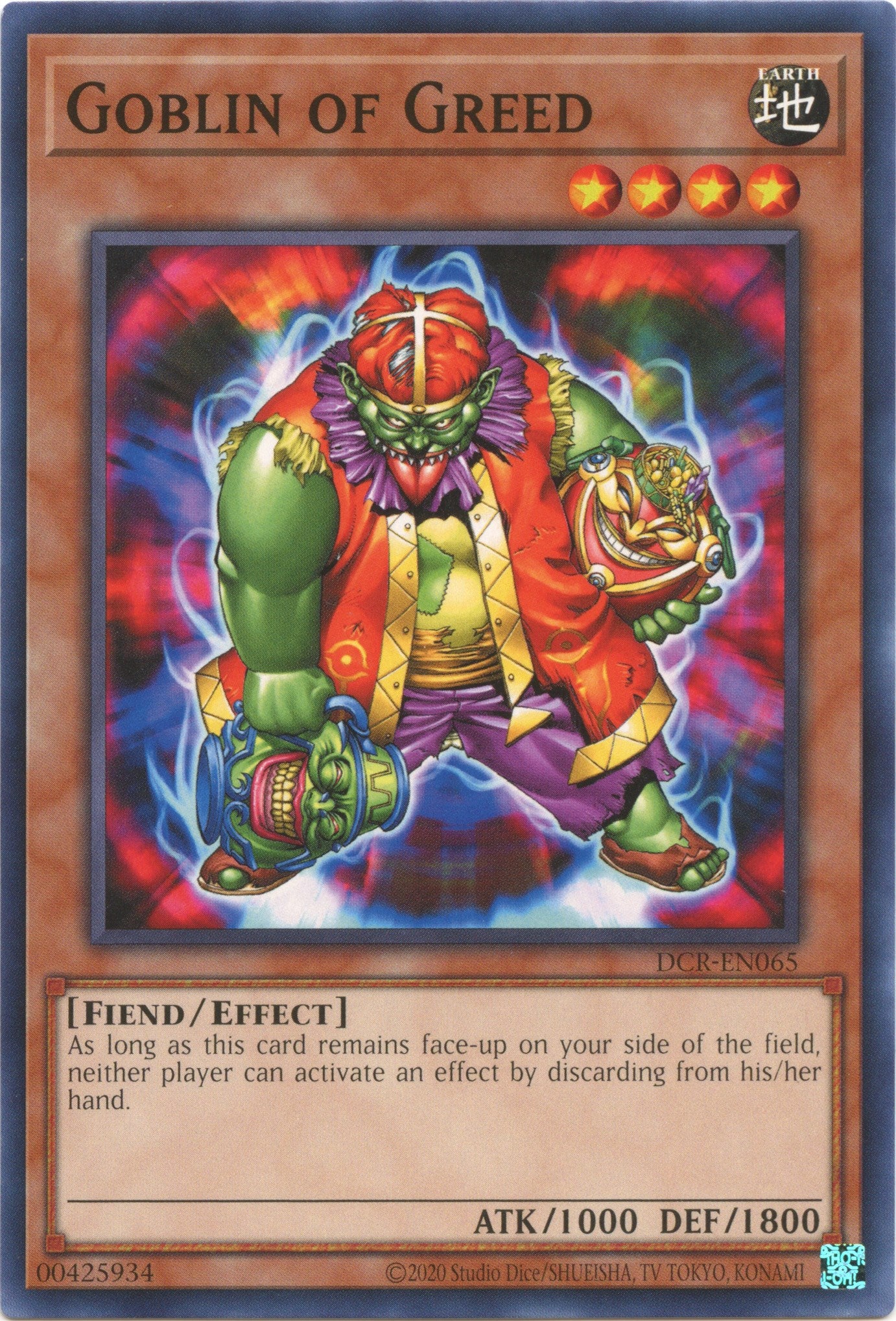 Goblin of Greed (25th Anniversary) [DCR-EN065] Common | Exor Games Summserside