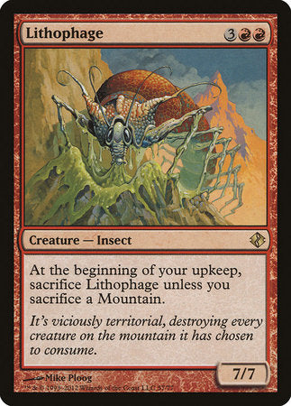 Lithophage [Duel Decks: Venser vs. Koth] | Exor Games Summserside