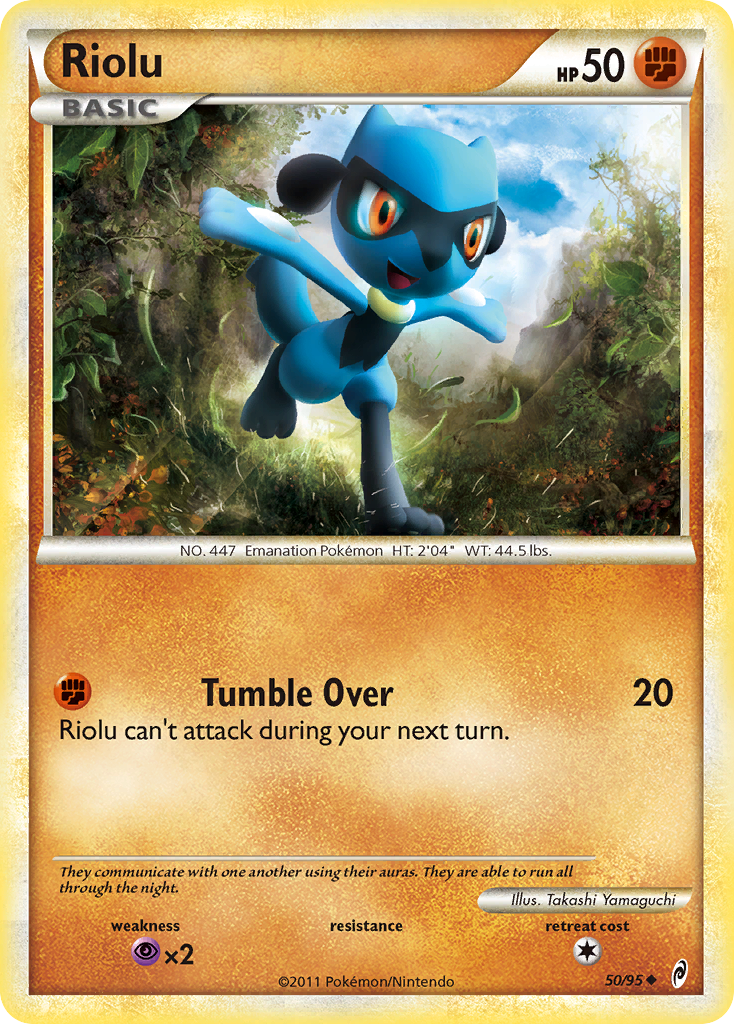 Riolu (50/95) [HeartGold & SoulSilver: Call of Legends] | Exor Games Summserside