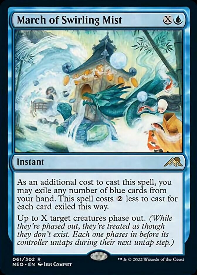 March of Swirling Mist [Kamigawa: Neon Dynasty] | Exor Games Summserside