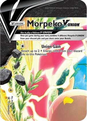 Morpeko V-UNION (SWSH215) [Sword & Shield: Black Star Promos] | Exor Games Summserside