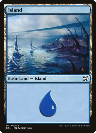 Island (73) [Duel Decks: Elves vs. Inventors] | Exor Games Summserside