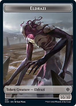 Eldrazi // Soldier Double-Sided Token [Starter Commander Decks] | Exor Games Summserside
