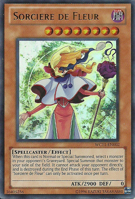 Sorciere de Fleur [WC11-EN002] Ultra Rare | Exor Games Summserside