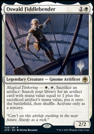 Oswald Fiddlebender (Promo Pack) [Dungeons & Dragons: Adventures in the Forgotten Realms Promos] | Exor Games Summserside