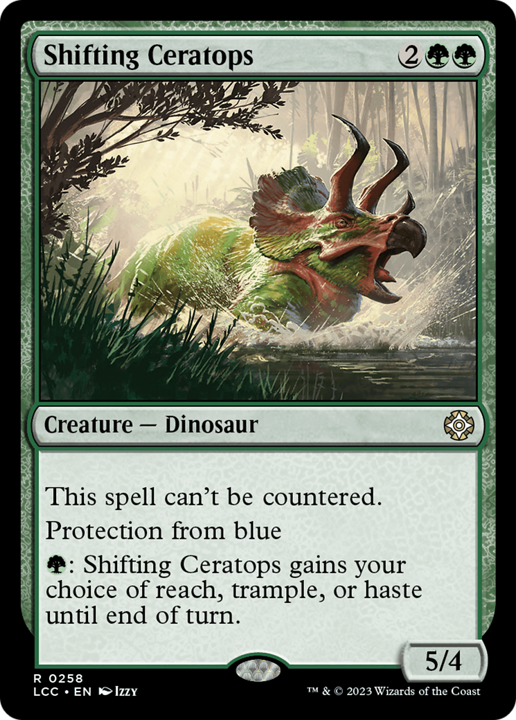 Shifting Ceratops [The Lost Caverns of Ixalan Commander] | Exor Games Summserside