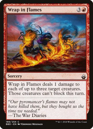 Wrap in Flames [Battlebond] | Exor Games Summserside