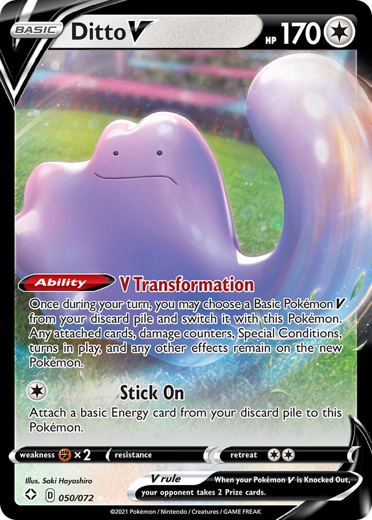 Ditto V (050/072) [Sword & Shield: Shining Fates] | Exor Games Summserside