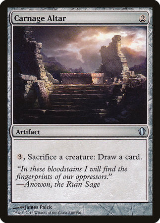 Carnage Altar [Commander 2013] | Exor Games Summserside