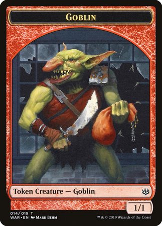 Goblin Token [War of the Spark Tokens] | Exor Games Summserside