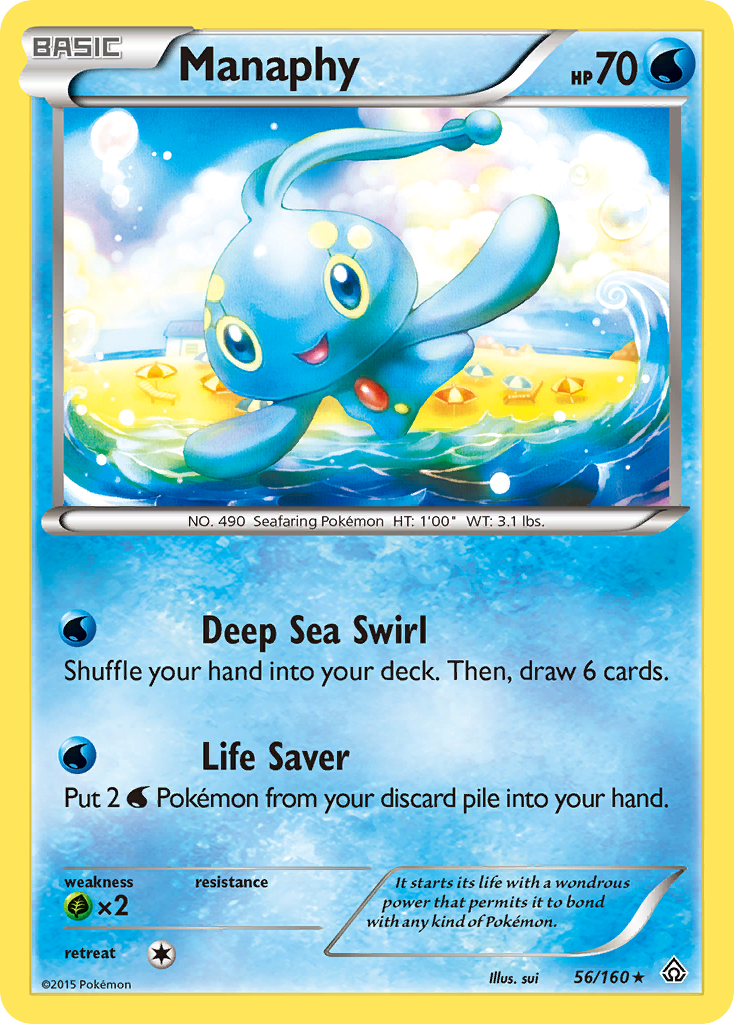 Manaphy (56/160) [XY: Primal Clash] | Exor Games Summserside