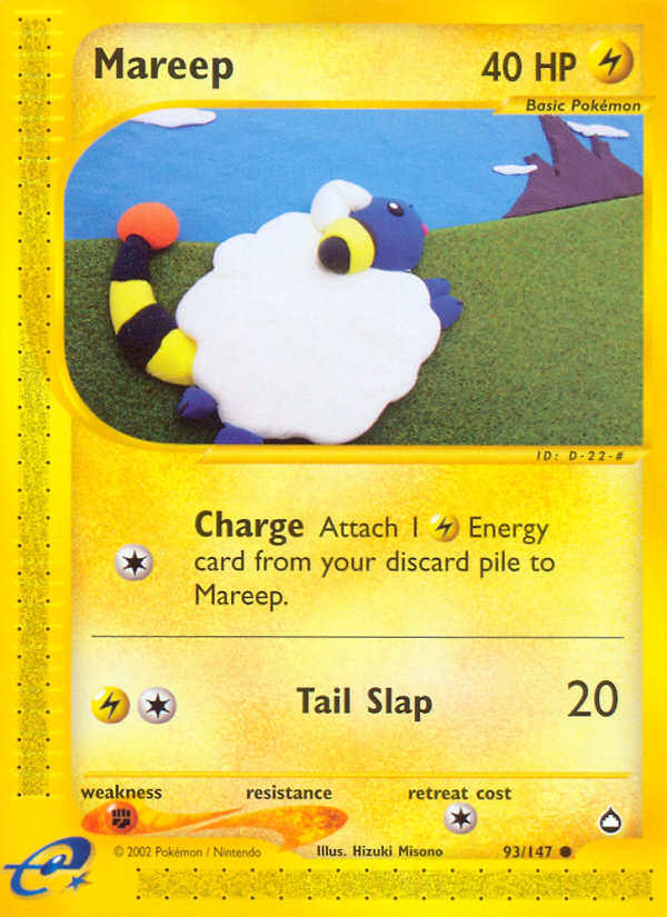 Mareep (93/147) [Aquapolis] | Exor Games Summserside