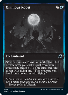 Ominous Roost [Innistrad: Double Feature] | Exor Games Summserside