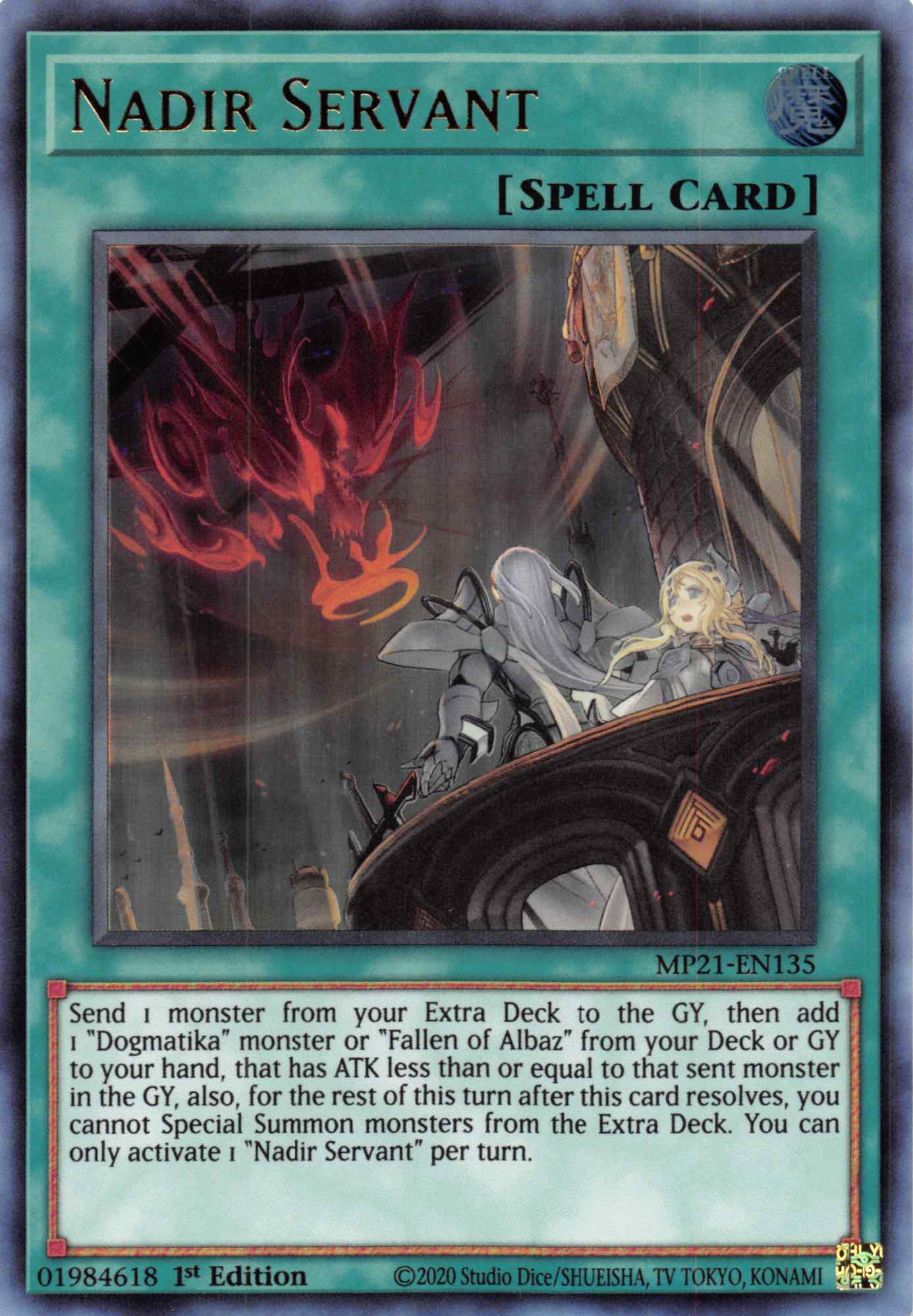 Nadir Servant [MP21-EN135] Ultra Rare | Exor Games Summserside