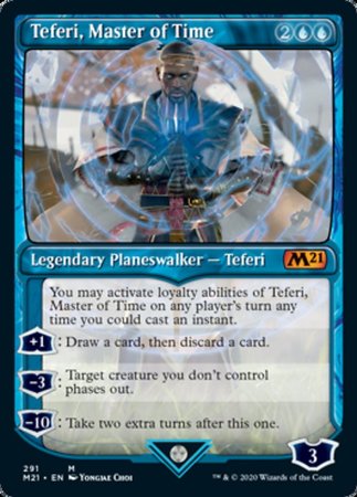 Teferi, Master of Time (Showcase) (291) [Core Set 2021] | Exor Games Summserside