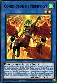 Conductor of Nephthys [PHRA-EN030] Super Rare | Exor Games Summserside