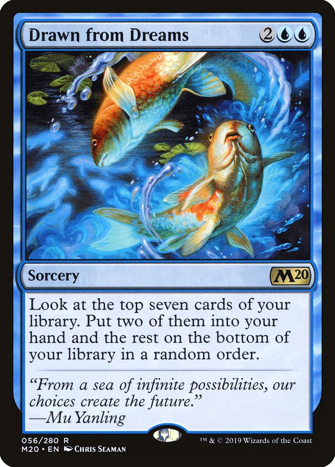 Drawn from Dreams [Core Set 2020] | Exor Games Summserside