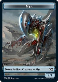 Myr (007) // Treasure Double-sided Token [Double Masters Tokens] | Exor Games Summserside