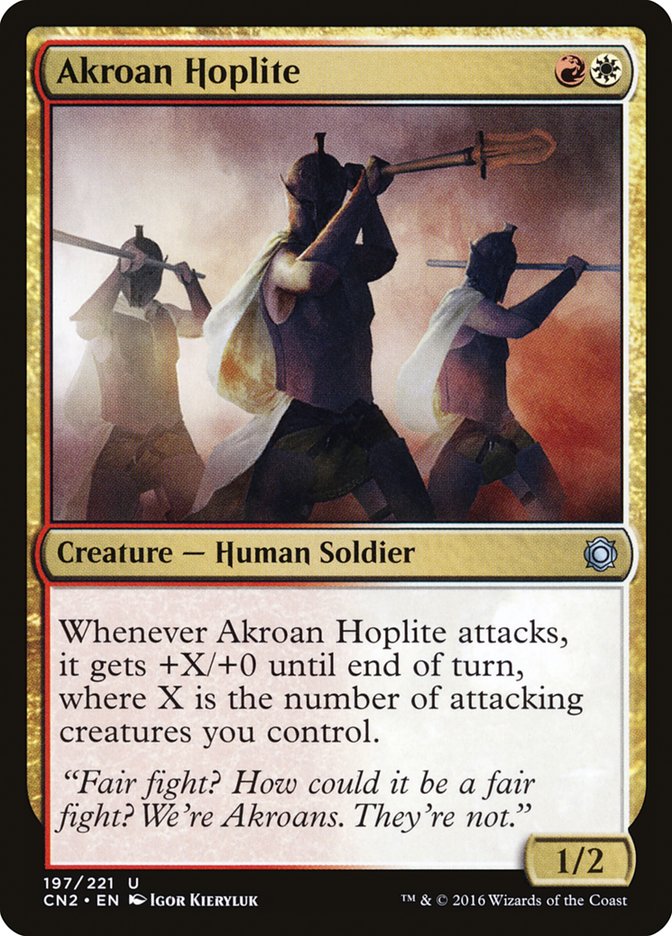 Akroan Hoplite [Conspiracy: Take the Crown] | Exor Games Summserside