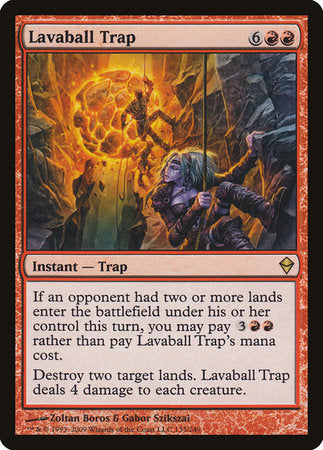 Lavaball Trap [Zendikar] | Exor Games Summserside
