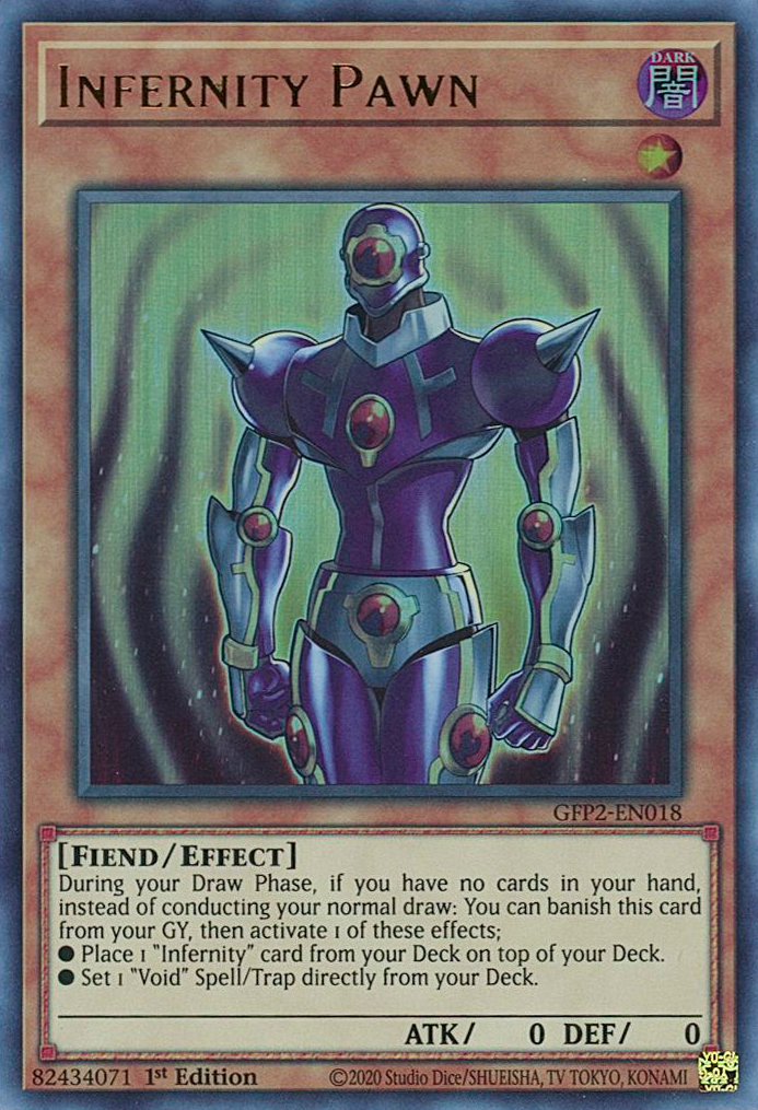 Infernity Pawn [GFP2-EN018] Ultra Rare | Exor Games Summserside