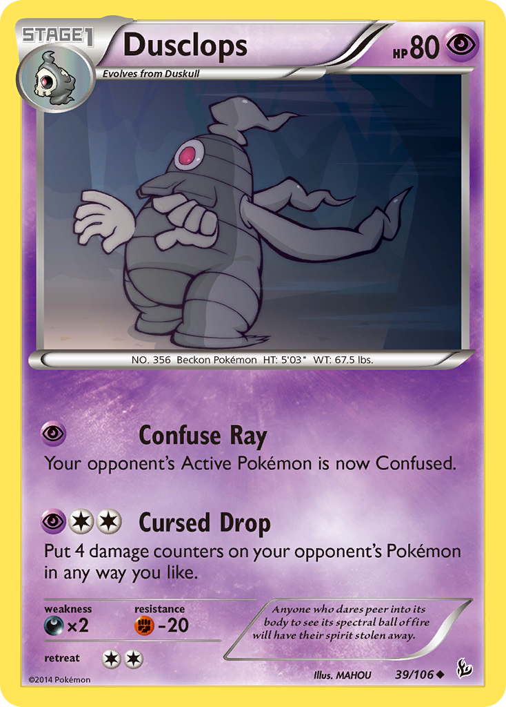 Dusclops (39/106) [XY: Flashfire] | Exor Games Summserside