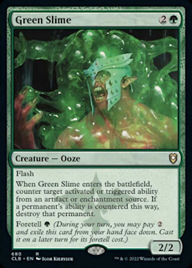 Green Slime [Commander Legends: Battle for Baldur's Gate] | Exor Games Summserside